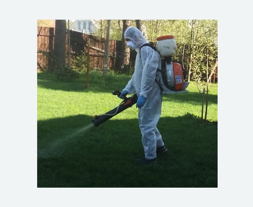 Обработка территории от клещей в Камышине